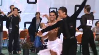 IDSF INTERNATIONAL OPEN LATIN  DSFO 2011  Andrey Gusev Elizaveta Cherevichnaya  14 final Chacha [upl. by Nired]