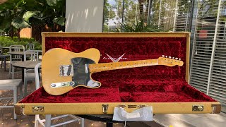 Fender Custom Shop Limited Edition 70th Anniversary Broadcaster Relic SoundCheck [upl. by Schalles]