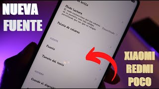 Cambiar fuente o tipo de letra en xiaomi redmi note 8 [upl. by Leahcimnaes564]