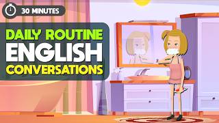 30 Minutes to Learn English with Reallife Conversations  Daily Activities  Speak Like a Native [upl. by Mailli]