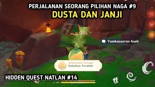 Hidden Quest Natlan 14  DUSTA DAN JANJI Quest Perjalanan Seorang Pilihan Naga  Genshin 50 [upl. by Rika]