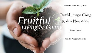 Fruitful Living amp Giving Radical Hospitality Rev Dr Raigan Miskelly [upl. by Grethel489]