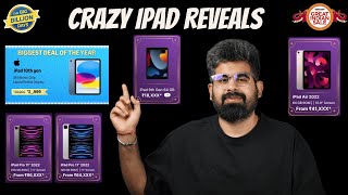 ALL iPAD reveals for Big billion days  Which iPad on AmazonFlipkart  iPad 9 10 Air 5 iPad Pro [upl. by Audy]