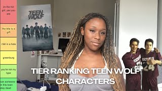 ranking teen wolf characters [upl. by Johnath675]