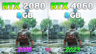 RTX 4060 vs RTX 2080  5 Years Difference [upl. by Eilsew911]