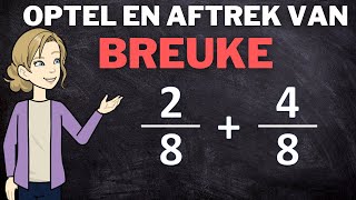 Optel en Aftrek van Breuke met Dieselfde Noemers [upl. by Johnna]