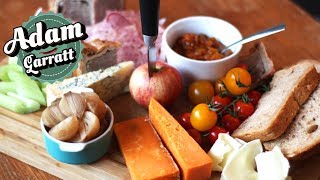 How to make a proper ploughmans lunch  British recipes [upl. by Eikkin]