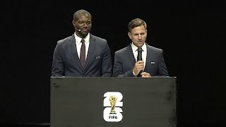 Mondial 2026  9 groupes de 6 équipes pour les éliminatoires Afrique [upl. by Lange239]