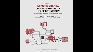 WEBINAR  La minería urbana ¿una alternativa al extractivismo [upl. by Assirual]