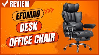 Efomao Desk Office Chair Review [upl. by Sibelle333]