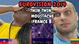 REACTION TO TWIN TWIN  Moustache France 🇫🇷 Eurovision 2014  FIRST TIME HEARING [upl. by Charil623]