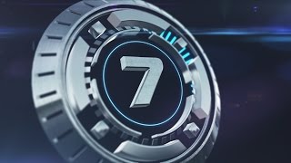 Futuristic 3D Countdown video [upl. by Allare896]