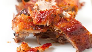 Easy Fall Off the Bone Oven Baked Ribs Recipe [upl. by Eldorado]