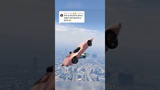 Bro Landed A Scramjet On A Blimp In GTA 5 😭 shorts [upl. by Auburta]