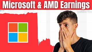 LIVE MICROSOFT amp AMD EARNINGS REPORT [upl. by Ociram]