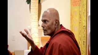 Dhamma Discussion with Bhante Gunaratana at Indiana Buddhist Temple [upl. by Ambie203]