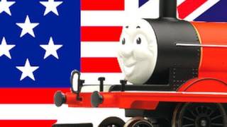 Hornby James vs Bachmann James Review Thomas amp Friends Range UK vs USA [upl. by Bunder]