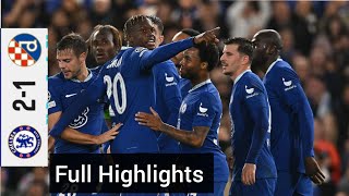 🔥Chelsea vs Dinamo Zagreb 21 HighlightsDenis Zakaria Debut GoalSterlingPetkovic Goals [upl. by Koral]