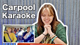 Olive Reacts to BTS Carpool Karaoke  BTS Reaction [upl. by Kelcie920]