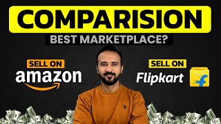 Amazon vs Flipkart  Best Marketplace for New Sellers in 2024  Ecommerce Business for Beginners [upl. by Artenal870]