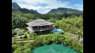 Stuarts House at Gillhams Fishing Resorts Krabi Thailand [upl. by Joela]