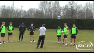 Pull Back Pass Drill Harlequins Academy [upl. by Onig]