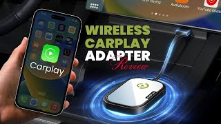 CarEase Wireless CarPlay Adapter Review Convert Your Wired CarPlay to Wireless Instantly [upl. by Nwahser]