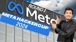 Round 1  META HACKERCUP 2024  Complete Guidance In HINDI URDU [upl. by Nered961]