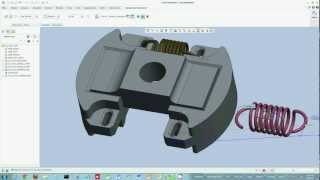 Creo Parametric  Adding Flexibility in Assemblies [upl. by Yelrah]