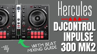 Hercules DJControl Inpulse 300 Mk2 review 🎚 The easiest way to learn beatmixing [upl. by Richara788]