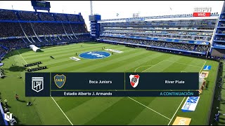 Boca Juniors vs River Plate ● Torneo Betano 2024 ● PES 2021 [upl. by Pierpont]