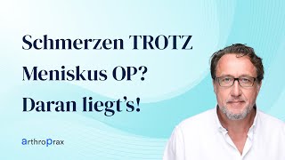 Unerklärliche Schmerzen NACH DER Meniskus OP [upl. by Woermer]