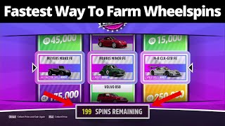 Forza Horizon 5  The NEW BEST Way To Farm Super Wheelspins How To Get Wheelspins In FH5 [upl. by Tiffi460]