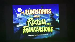 The Flintstones Meet Rockula amp Frankenstone 1979 intro Halloween Special👻🎃 [upl. by Illona]