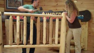 How to assemble Rapid Cedar Log Railings [upl. by Emeline]