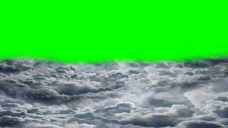 flying over the clouds  green screen effect [upl. by Vaules568]