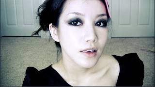 Runway Inspired Black Out Smokey Eyes [upl. by Oren420]