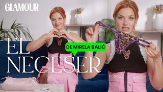 ¿Qué hay en el neceser de Mirela Balić ‘Zorras’ ‘Élite’  Glamour España [upl. by Felder]