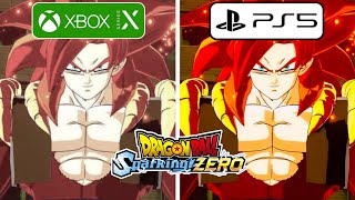 Dragon Ball Sparking Zero PS5 vs Xbox Series X Graphics Comparison [upl. by Ajssatsan]