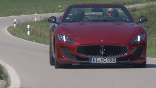 Maserati GranCabrio MC  Test it [upl. by Assilav882]