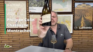 Wine Review Philippe Colin Chassagne Montrachet 2020 [upl. by Isolt]