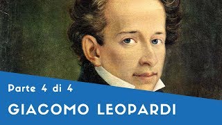 Giacomo Leopardi  Parte IV i Paralipomeni della Batracomiomachia la Ginestra [upl. by Eleumas]