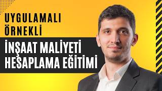 2024 Detaylı İnşaat Maliyet Hesaplama Uygulamalı  Örnekli inşaathesabı inşaatmaliyeti inşaat [upl. by Aitital]