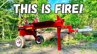 The Fastest Affordable Wood Splitter Made  SplitFire 2265 [upl. by Lardner]