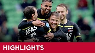 Highlights FC Groningen  AZ  Eredivisie [upl. by Gignac43]