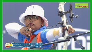 Deepika Kumari vs Alejandra Valencia  Womens Recurve Finals  Bronze medal  Yecheon 2024 [upl. by Adnwahs]