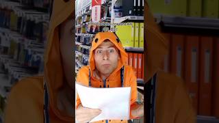 Les fournitures scolaires  🤣🤩 shorts comedy video animation sketch acting humour shopping [upl. by Heyra]