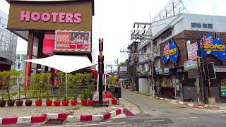 4K Walk in Chaweng beach road  Koh Samui 2021  No wires  Virtual walking  Streets of Thailand [upl. by Aztin]