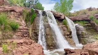 Bridal Falls Tularosa New Mexico [upl. by Ahseid]