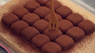 Condensed Milk Chocolate Truffles Easy Recipe 2 Ingredients [upl. by Baggs]